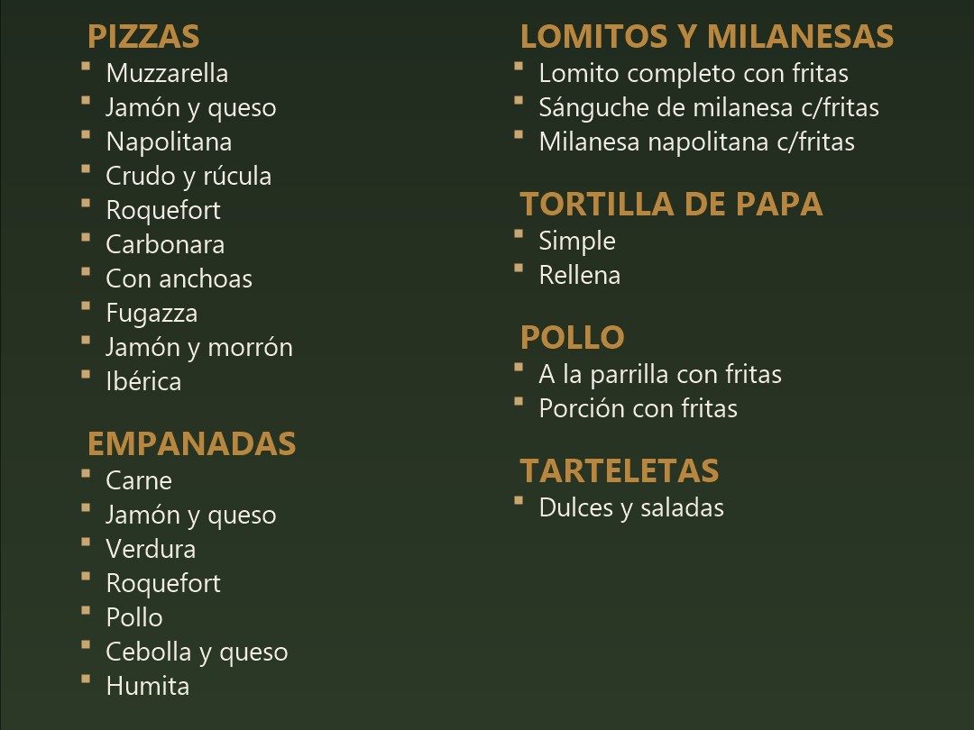 La Soñada - Rotisería y comida casera